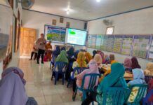 Cegah Stunting, Kapolsek Berikan Sosialiasi pada Kader Posyandu Jumapolo