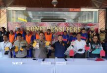 Polda Jateng Bekuk Komplotan Begal Bersenpi Sasar Taksi Online