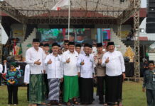 Kapolres Karanganyar Ikuti Puncak Acara Peringatan 1 Abad Nahdlatul Ulama PCNU Kabupaten Karanganyar