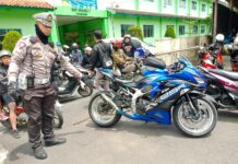Tindak Tegas Pelanggaran Knalpot Tidak Standar, Upaya Serius Polres Karanganyar Ciptakan Situasi Nyaman