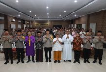 Polres Karanganyar Gelar Doa Bersama Lintas Agama Untuk Mewujudkan Keamanan dan Kedamaian Negeri