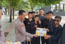 Pelajar MTS Karanganyar Terima Pembinaan dan Penyuluhan Anti Narkoba dari Sat Binmas Polres Karanganyar,