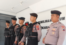 Polres Karanganyar Sterilisasi Kantor KPU Demi Keamanan Pendaftaran Balon Paslon Bupati dan Wakil Bupati