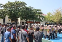 Persiapan Amankan Pilkada Serentak 2024, Jajaran Polres Karanganyar Gelar Latihan