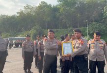 Satsampta Polres Karanganyar Raih Juara 3 Lomba Urai Massa Tingkat Provinsi