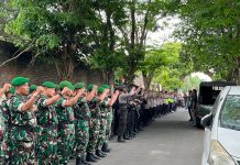 Sinergitas TNI Polri, Tahapan Pendaftaran Balon Bupati dan Wakil Bupati Kabupaten Karanganyar Berjalan Aman