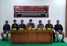 Kapolsek Karanganyar : Mari Tetap Wujudkan Kamtibmas Usai Rapat Pleno DPSHP