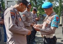 17 Polsek Jajaran Polres Karanganyar Melaksanaan Pemeriksaan Anggota