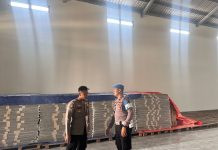 Subsatgas Propam Terus Lakukan Pengecekan Personel di Gudang Logistik KPU