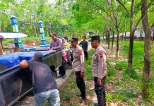 Antisipasi Tumpahan BBM, Ini Yang Dilakukan Polsek Kerjo