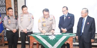 Teken MOU dengan UMUKA, Wujud Komitmen Polri Dalam Mendukung Program 4 Asta Cita Pemerintah RI