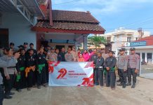 Gandeng Organisasi Perguruan Silat, Polres Karanganyar Gelar Bhakti Sosial Religi Sambut Hari Bhayangkara Ke-79