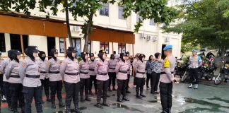 Propam Polres Karanganyar Sosialisasikan Larangan Gaya Hidup Hedonis bagi Anggota dan Keluarga