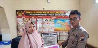 SIWAS POLRES KARANGANYAR SOSIALISASIKAN APLIKASI SP4N LAPOR! UNTUK TINGKATKAN TRANSPARANSI DAN PELAYANAN PUBLIK