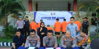 Polres Karanganyar Gelar Press Release Ungkap Kasus Curas Berujung Maut, 7 Tersangka Ditangkap