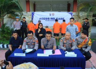 Polres Karanganyar Gelar Press Release Ungkap Kasus Curas Berujung Maut, 7 Tersangka Ditangkap