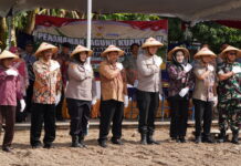 Polres Karanganyar Gelar Penanaman Jagung Serentak Kuartal IV Dukung Swasembada Pangan Nasional