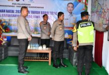 Kapolda Jateng Tinjau Pos Pelayanan Tawangmangu, Pastikan Pelayanan dan Keamanan Warga Optimal