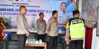 Kapolda Jateng Tinjau Pos Pelayanan Tawangmangu, Pastikan Pelayanan dan Keamanan Warga Optimal