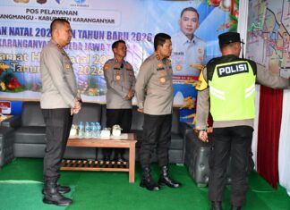 Kapolda Jateng Tinjau Pos Pelayanan Tawangmangu, Pastikan Pelayanan dan Keamanan Warga Optimal