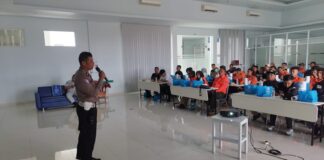 Satlantas Polres Karanganyar Bekali Relawan Driver Ambulans Penanganan Awal Laka Lantas