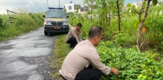 Polsek Colomadu Tanam Puluhan Bibit Pohon di Dusun Bolon, Wujud Kepedulian terhadap Lingkungan