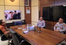 Awali Tugas, Kapolres Karanganyar Laksanakan Silaturahmi Forkopimda