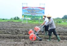 Kapolda Jateng Bersama Forkopimda Karanganyar Tanam Jagung Serentak Kuartal 1 2026 di Kebakkramat