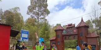 Libur Lebaran Aman, Polisi Aktif Patroli di Wisata Tawangmangu