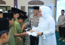 Hangatnya Ramadan, Polres Karanganyar Berbagi Kebahagiaan Buka Puasa Bersama Anak Yatim