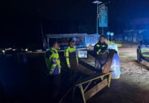 Akses Tawangmangu–Magetan Lumpuh, Kapolres Langsung Tinjau dan Koordinasikan Evakuasi