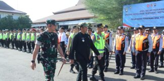 Karanganyar Gelar Apel Operasi Ketupat Candi 2026, Sinergi TNI-Polri dan Stakeholder Amankan Mudik Lebaran