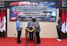 Pengambilan Sumpah dan Pakta Integritas, Polres Karanganyar Tegaskan Komitmen Seleksi Bersih dan Transparan